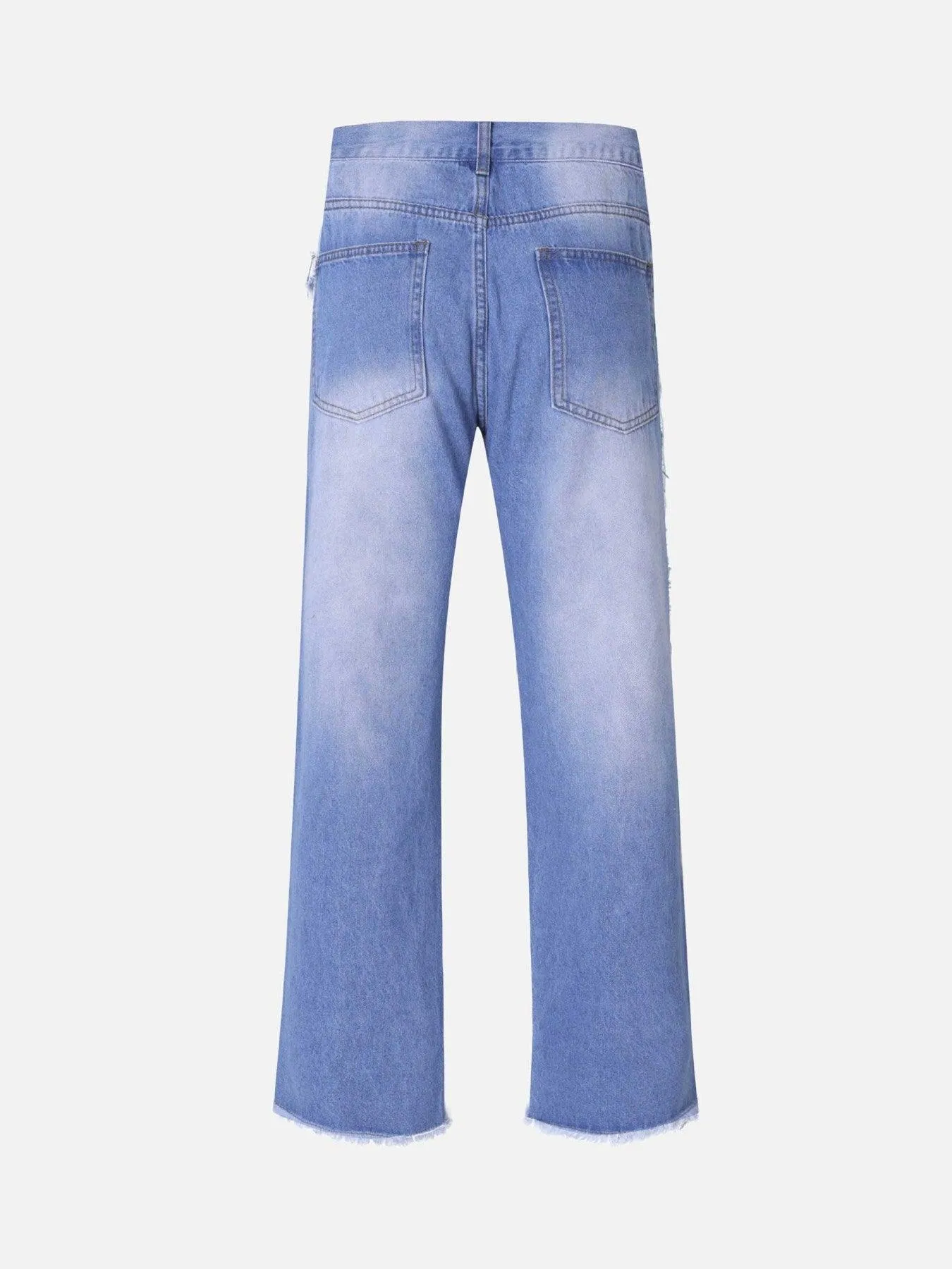 1984 American Patchwork Colorblock Jeans