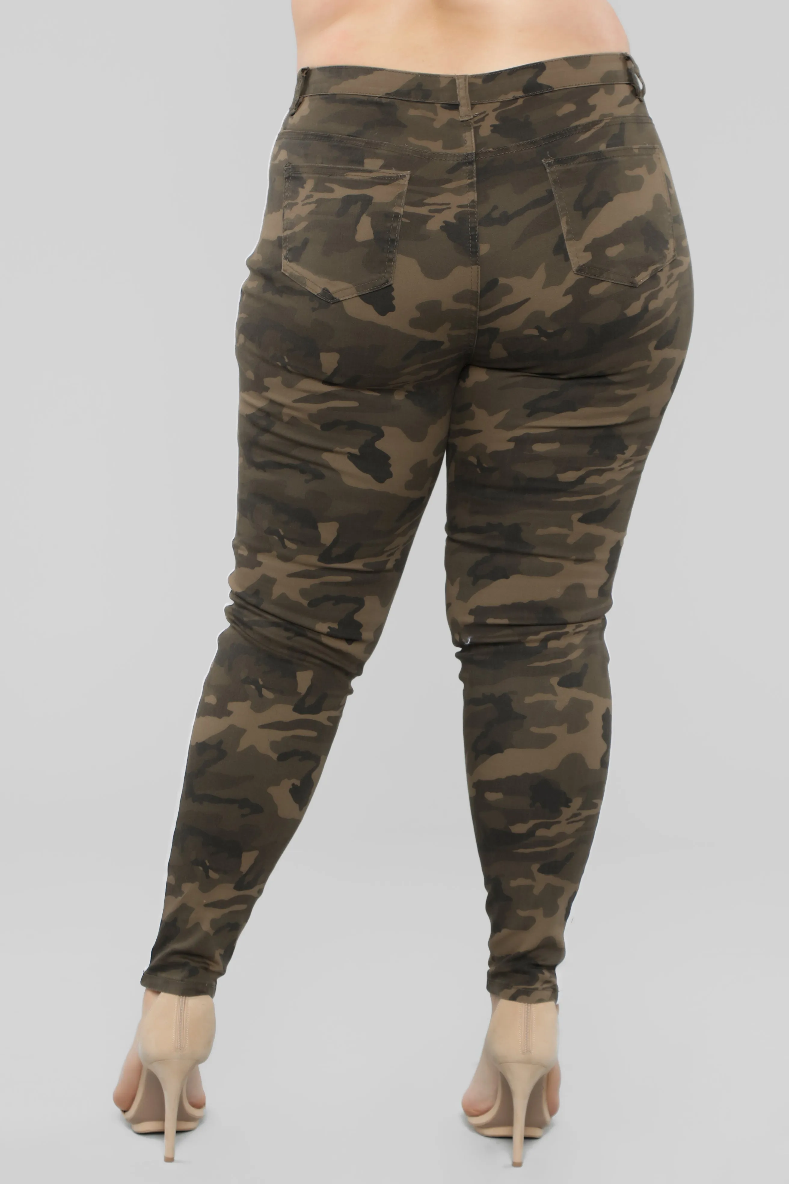 Active Duty Skinny Jeans - Camo