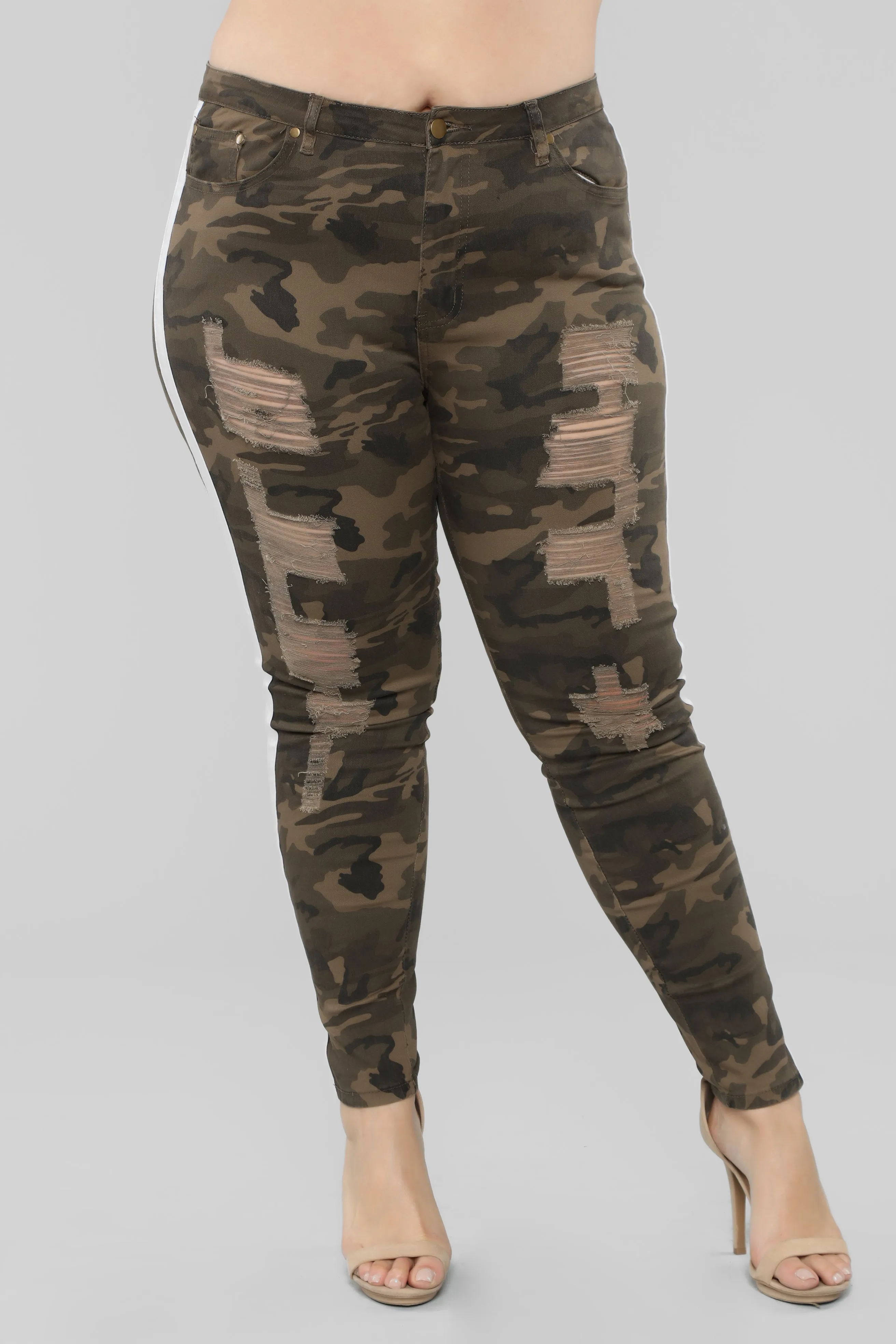 Active Duty Skinny Jeans - Camo