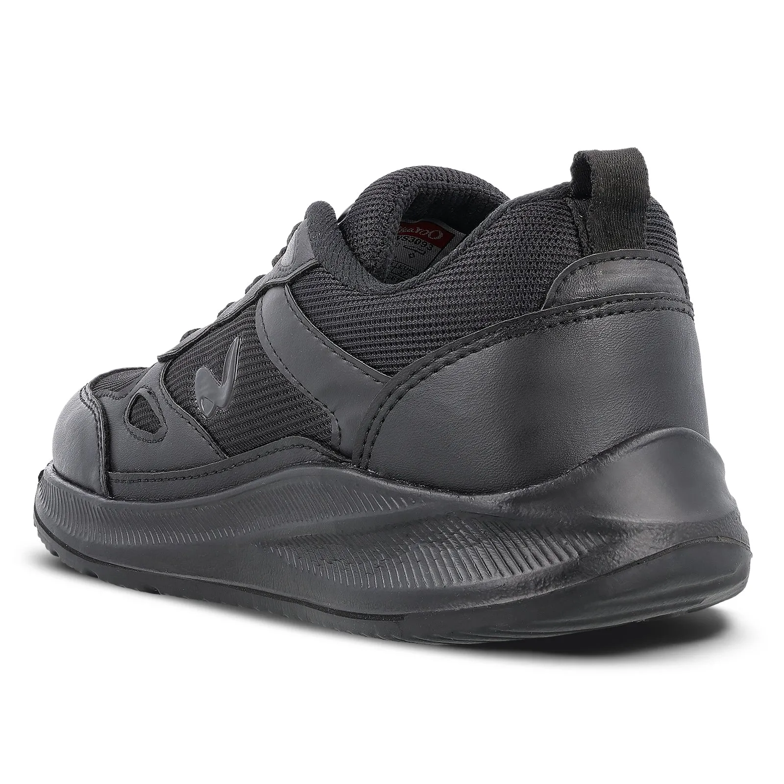 Boy's Lace-up Sports Shoe - WS3093 Black