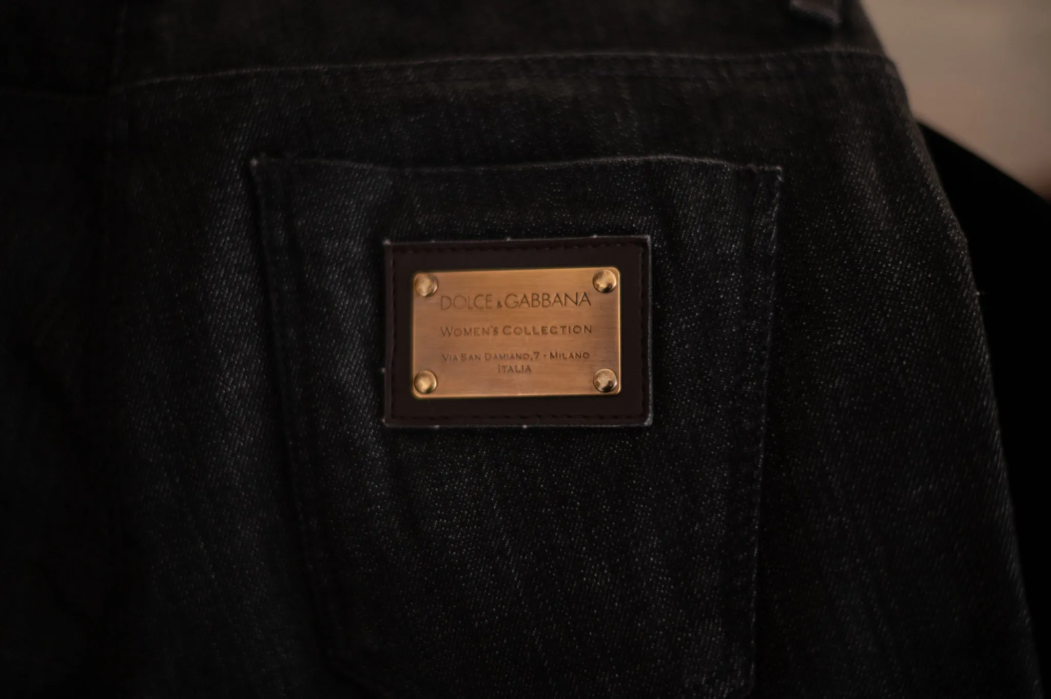 Dolce Gabbana Low Rise Jeans