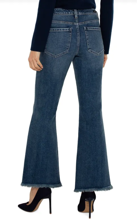 Hannah W/Front Seaming And Fray Hem 30" Inseam LM4130VF