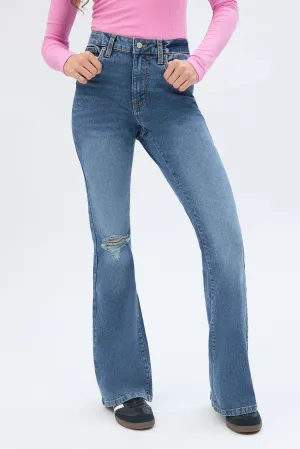 High Rise Flare Jeans