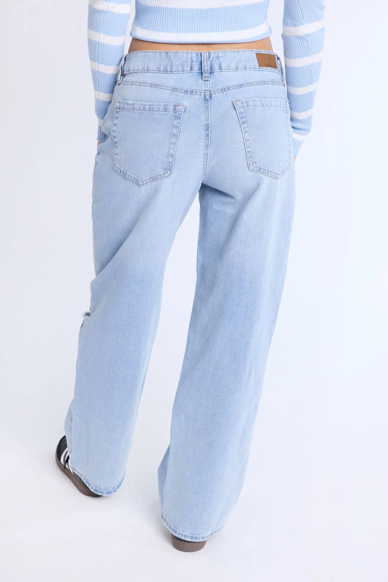 Low Rise Baggy Jeans