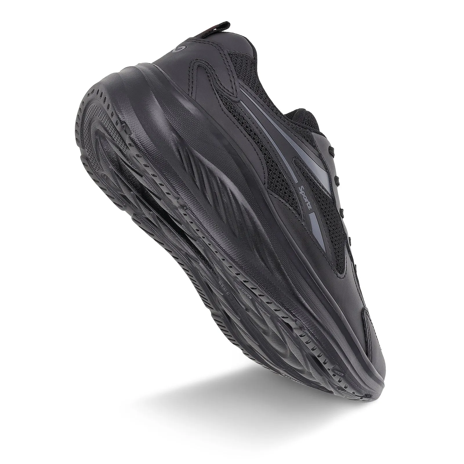 Men's Lace-up Sports Shoe - WS9628 Black