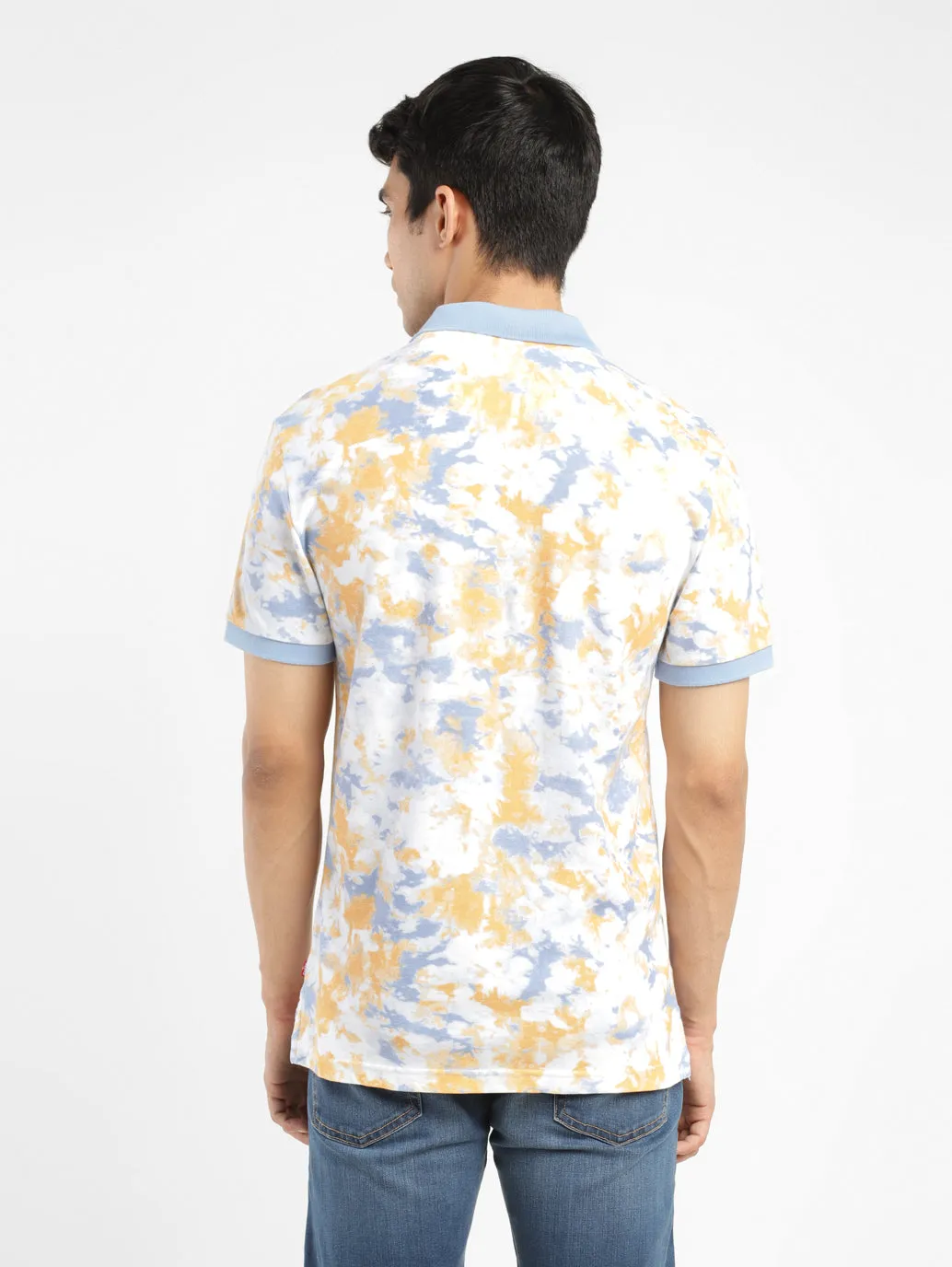Men's Tie - Dye Polo T-shirt