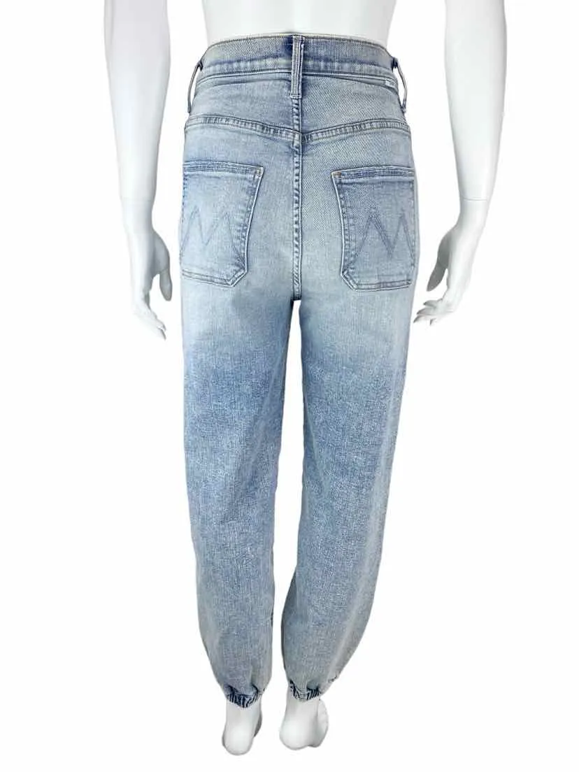 Mother Women's The Rapper Patch Springy Ankle Jogger Marrakesh Days Size 26 (2)