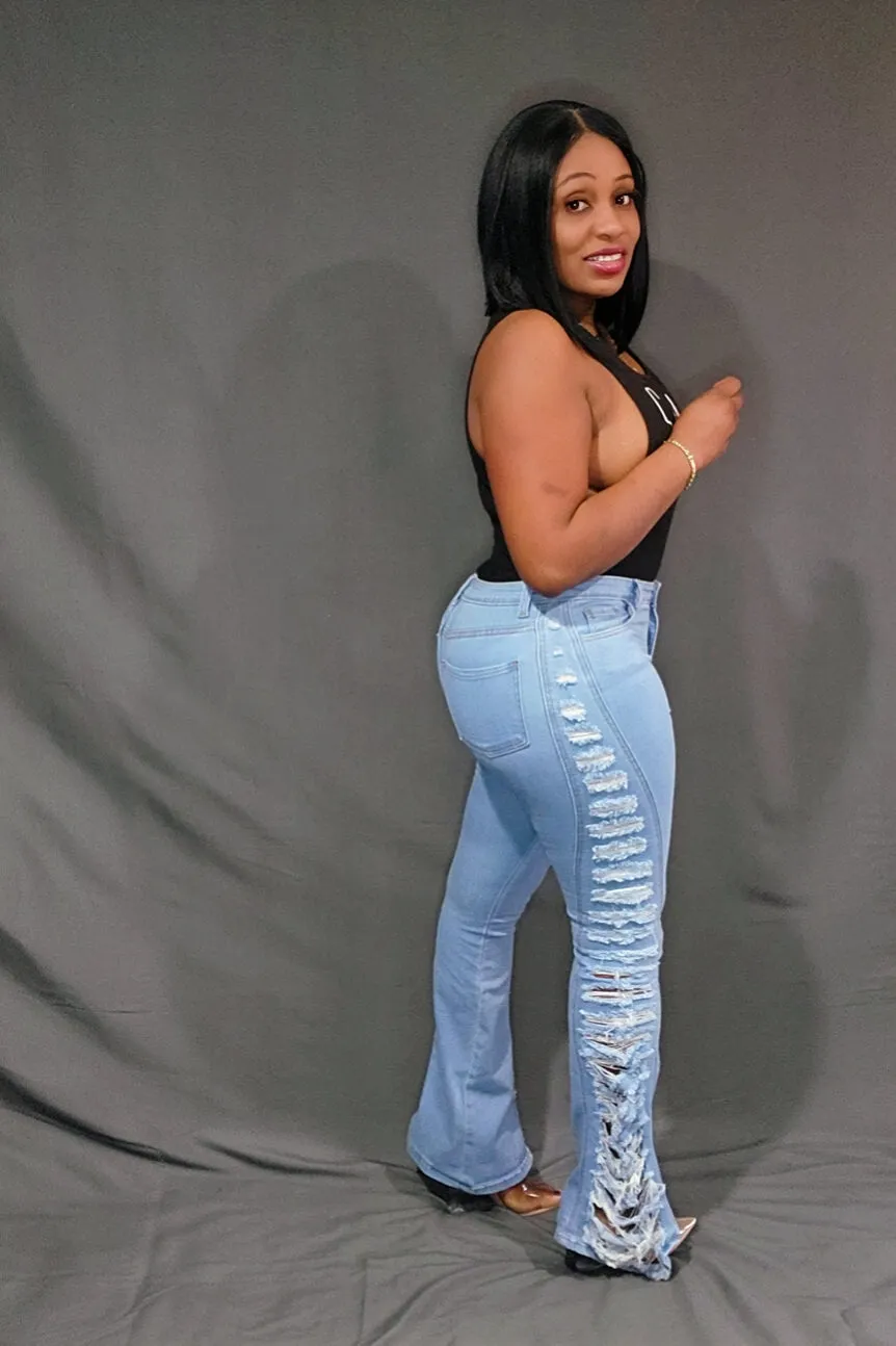 Not So Stressed Jeans