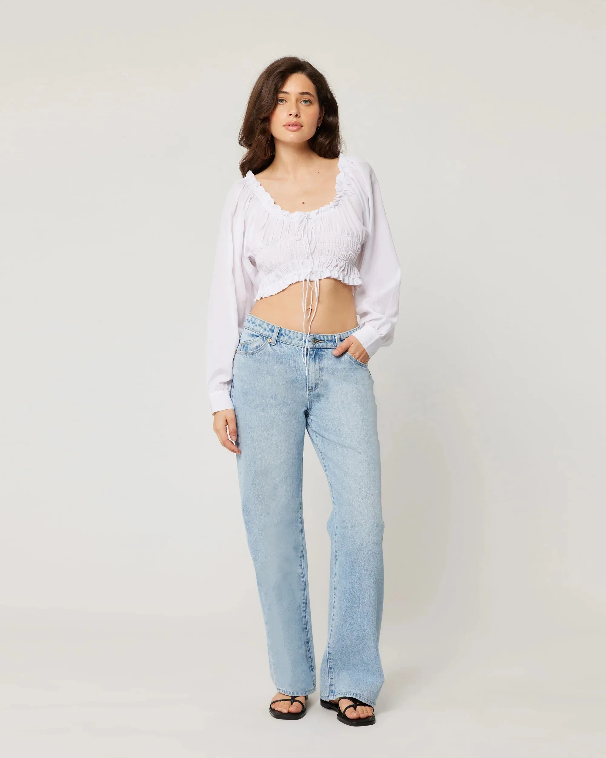 Rolla's Heidi Low Rise Jean Longbeach