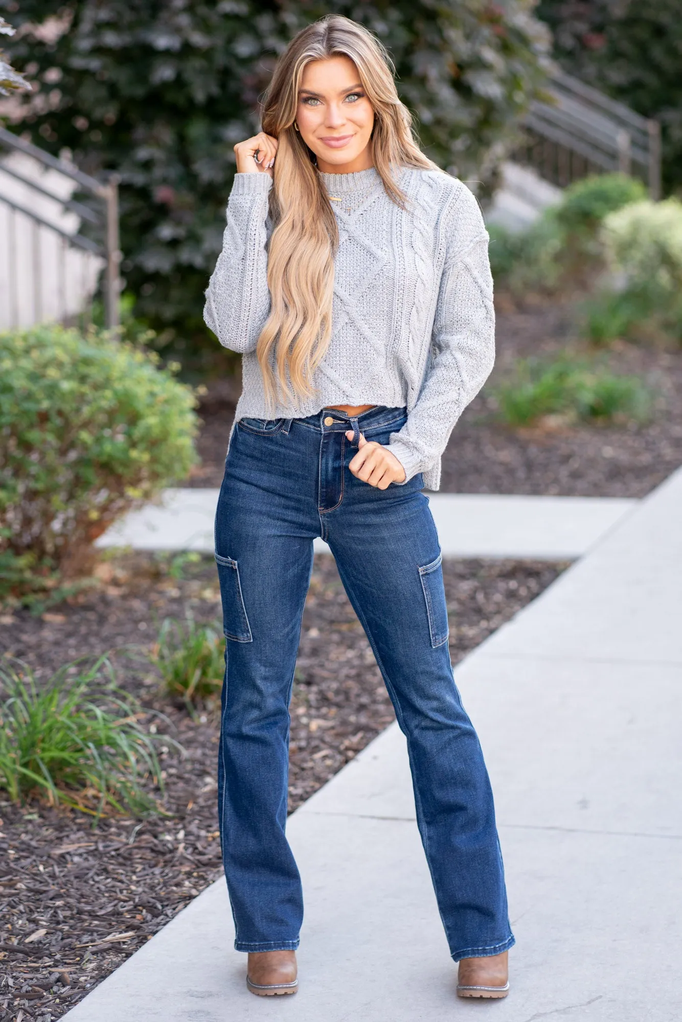 Ryker High Rise Cargo Boot Cut Regular & Plus Sizes