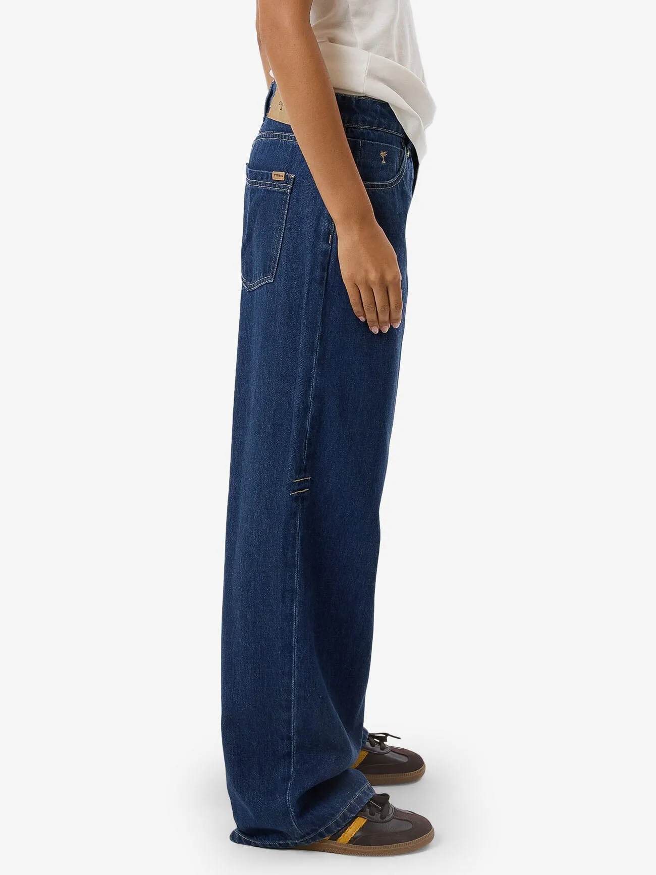 Tony Low Rise Big Baggy Jean - Union Blue