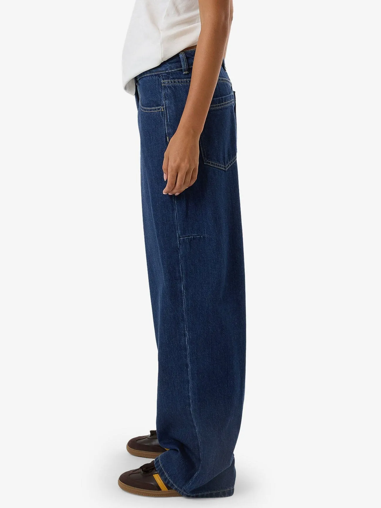 Tony Low Rise Big Baggy Jean - Union Blue
