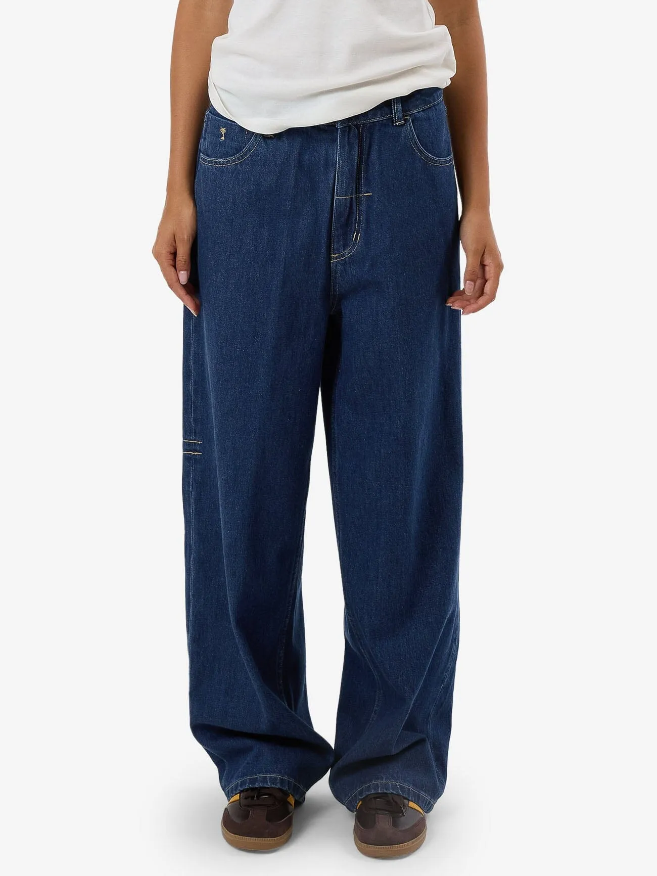 Tony Low Rise Big Baggy Jean - Union Blue