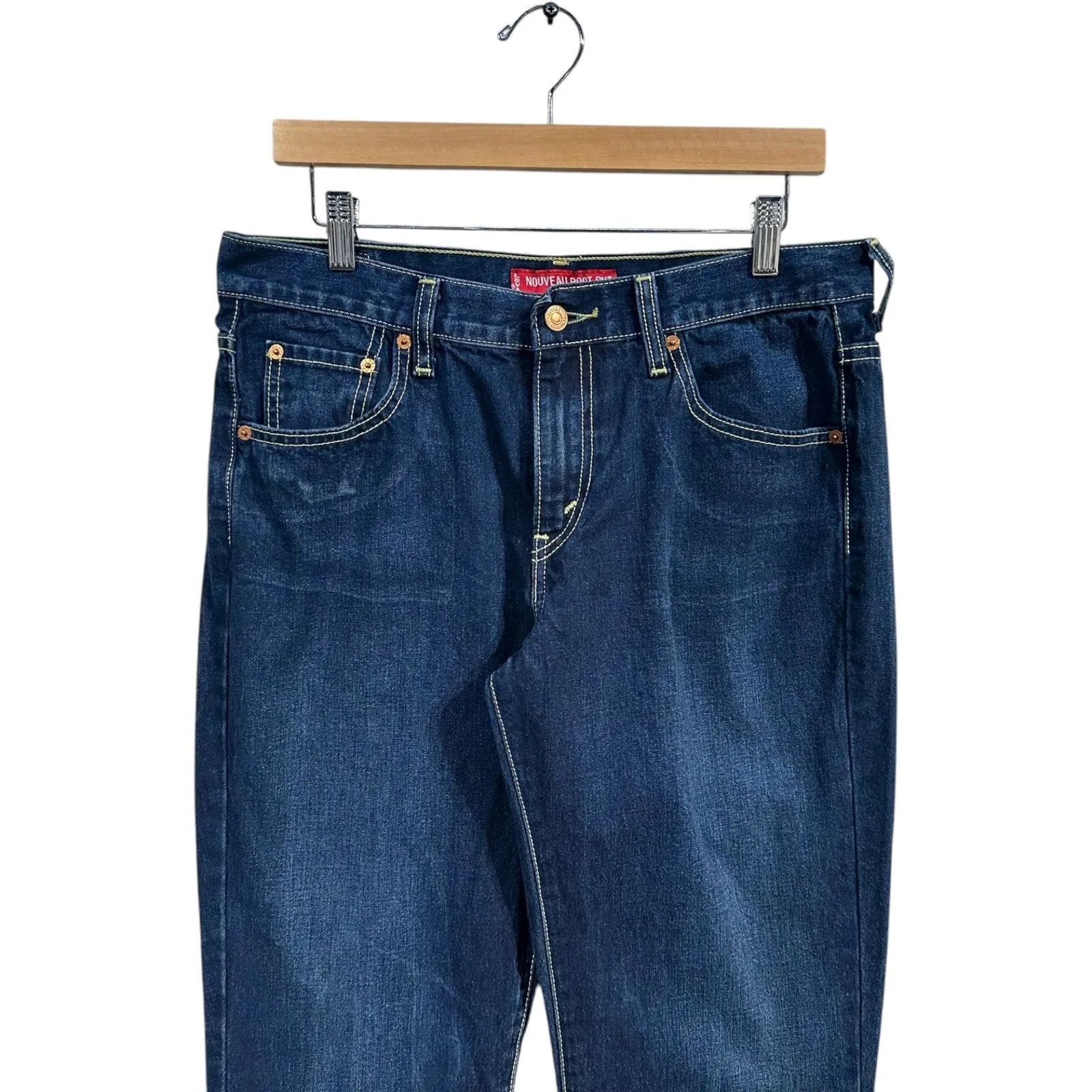 Vintage Levi's 515 Nouveau Boot Cut Low Rise Jeans 33x31