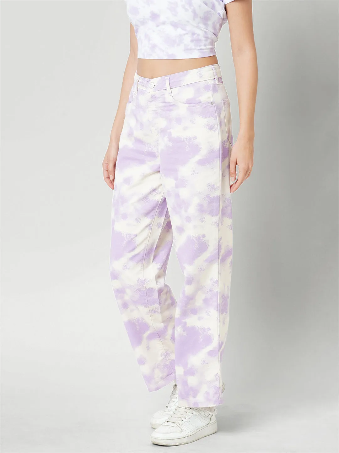 Women High-Rise Wide Leg Jeans