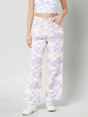 Women High-Rise Wide Leg Jeans