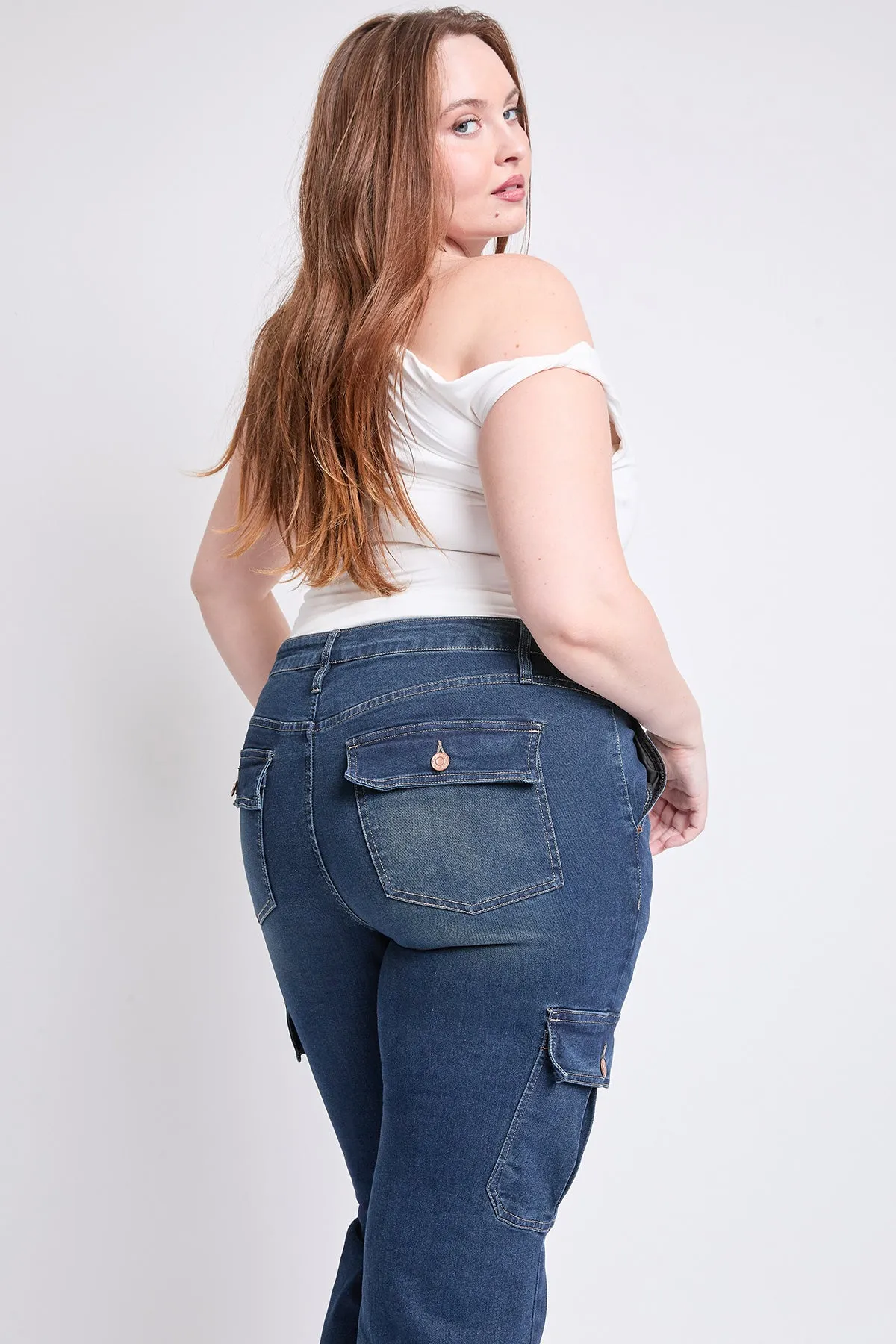 Women's Plus Low Rise Straight Leg Skater Jeans