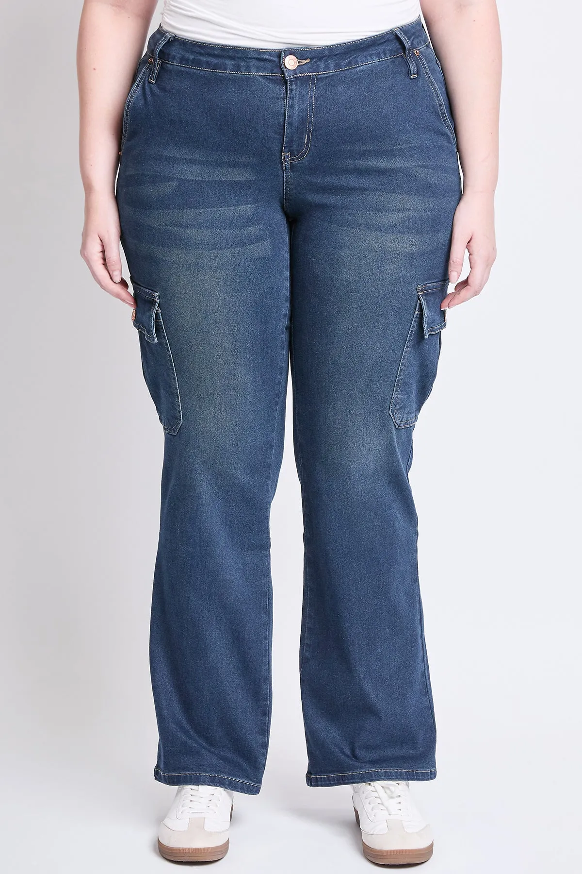 Women's Plus Low Rise Straight Leg Skater Jeans