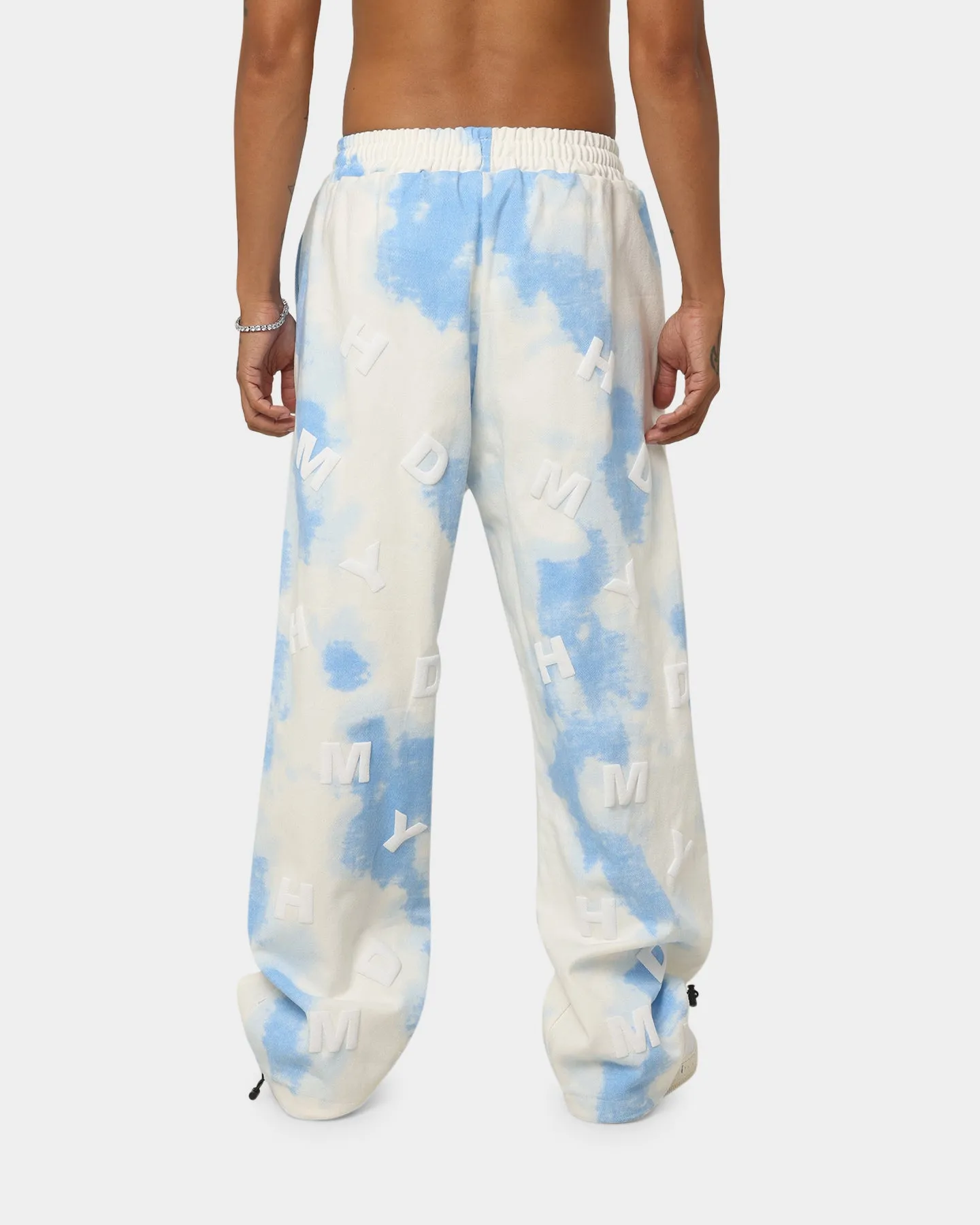 XXIII Journee White Wash Jogger Blue/White