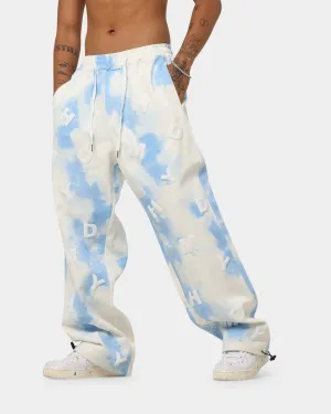 XXIII Journee White Wash Jogger Blue/White